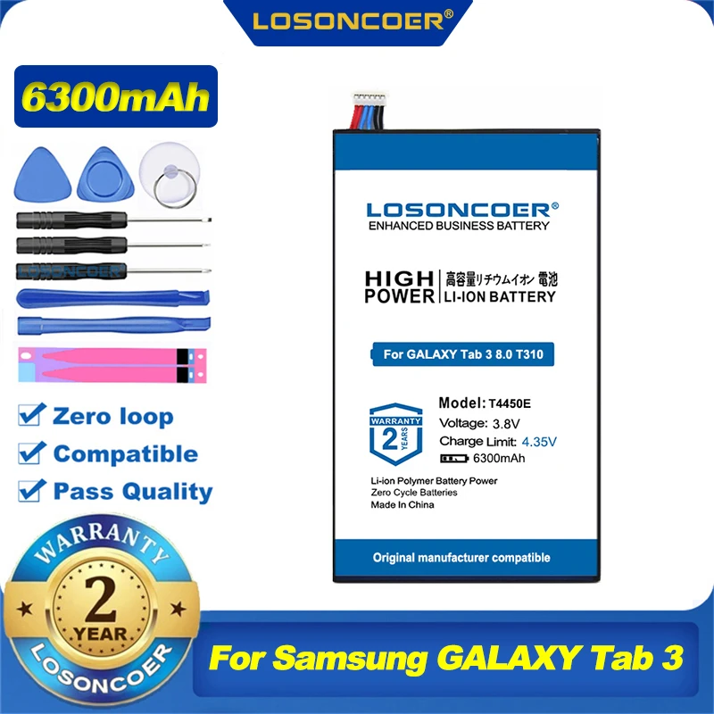 6300 мА/ч T4450E T4450C планшеты аккумулятор для Samsung GALAXY Tab 3 8 0 T310 T311 T315 SM-T310 SM-T311 SM-T315 T3110 E0288