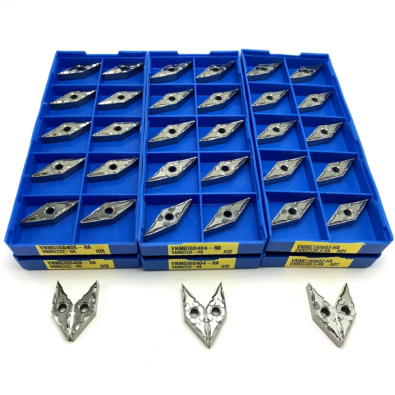 

VNMG160402 VNMG160404 VNMG160408 HA H01 Aluminum Lathe Tool CNC Aluminum Copper Tool External Turning Tool Turning Inserts