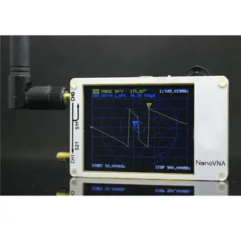 

LumiParty 2.8Inch LCD NanoVNA VNA HF VHF UHF UV Vector Network Analyzer Antenna Analyzer + PC Software + Battery