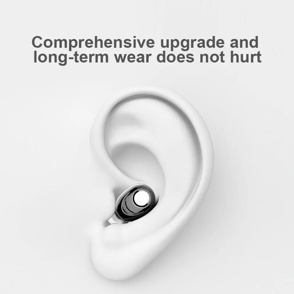 Мини-наушники-вкладыши Bluetooth 5,0, беспроводные наушники, Спортивная гарнитура с микрофоном, наушники-вкладыши, стерео наушники для смартфонов