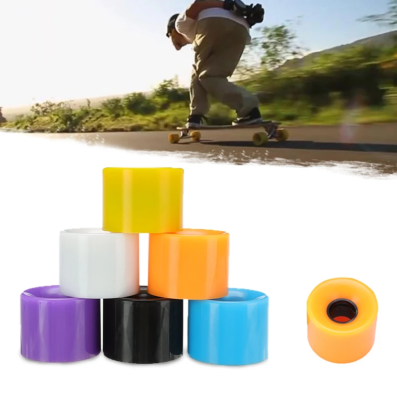 

4 Pcs Skateboard Longboard Wheels 60mm x 45mm Road Skate Pro Action Motion Wheels Skateboard Parts Accessories