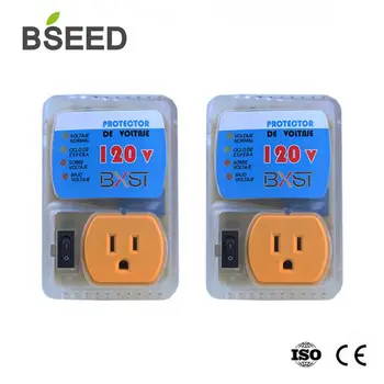 

Bseed 120V Home Appliance Surge Protector Voltage 2Pack Socket US Standard Double Socket PC Panel US Plug