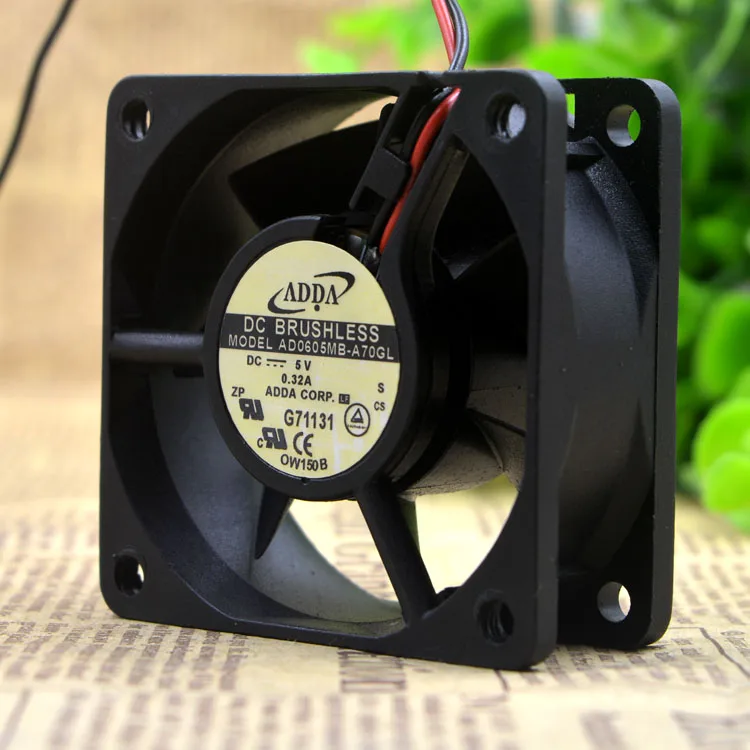 Новый 6025 6 см 5v 0.32A AD0605MB-A70GL защиты электродвигателя Вентилятор охлаждения |