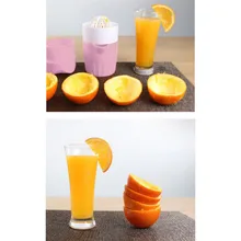 9,2x17,5 см портативная соковыжималка, Бытовая мини ручная чашка для сока, мини чашка для сока, быстрая блендер, Кухонный комбайн розового цвета