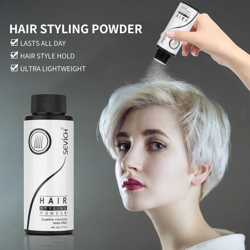 Sevich Unisex Dust It Hair Powder Spray Fluffy Thin Hair Powder Increases  Hair Volume Haircut Modeling Styling Hairspray|Pomades & Waxes| - AliExpress
