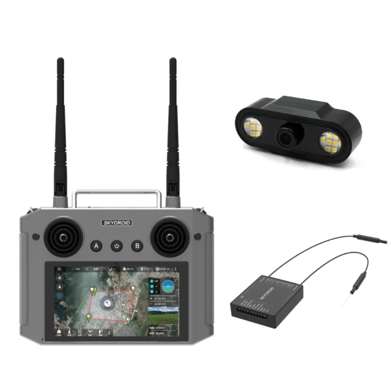 Skydroid H12 12 канальный 2 4 GHz 1080P цифровой передатчик передачи видео данных 3 в 1 Android Drone