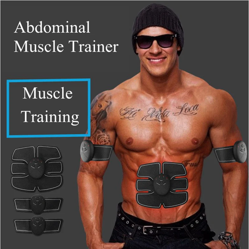 

Muscle Electro abdos EMS ABS Stimulator Abdominal muscle trainer Apparatus Electric Workout Fitness Machine Building Body