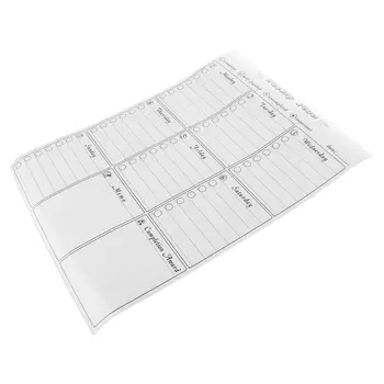 

Magnetic Refrigerator Wall Art Sticker Calendar Monthly Weekly Planner White Board Erase For Kitchen 42x30cm