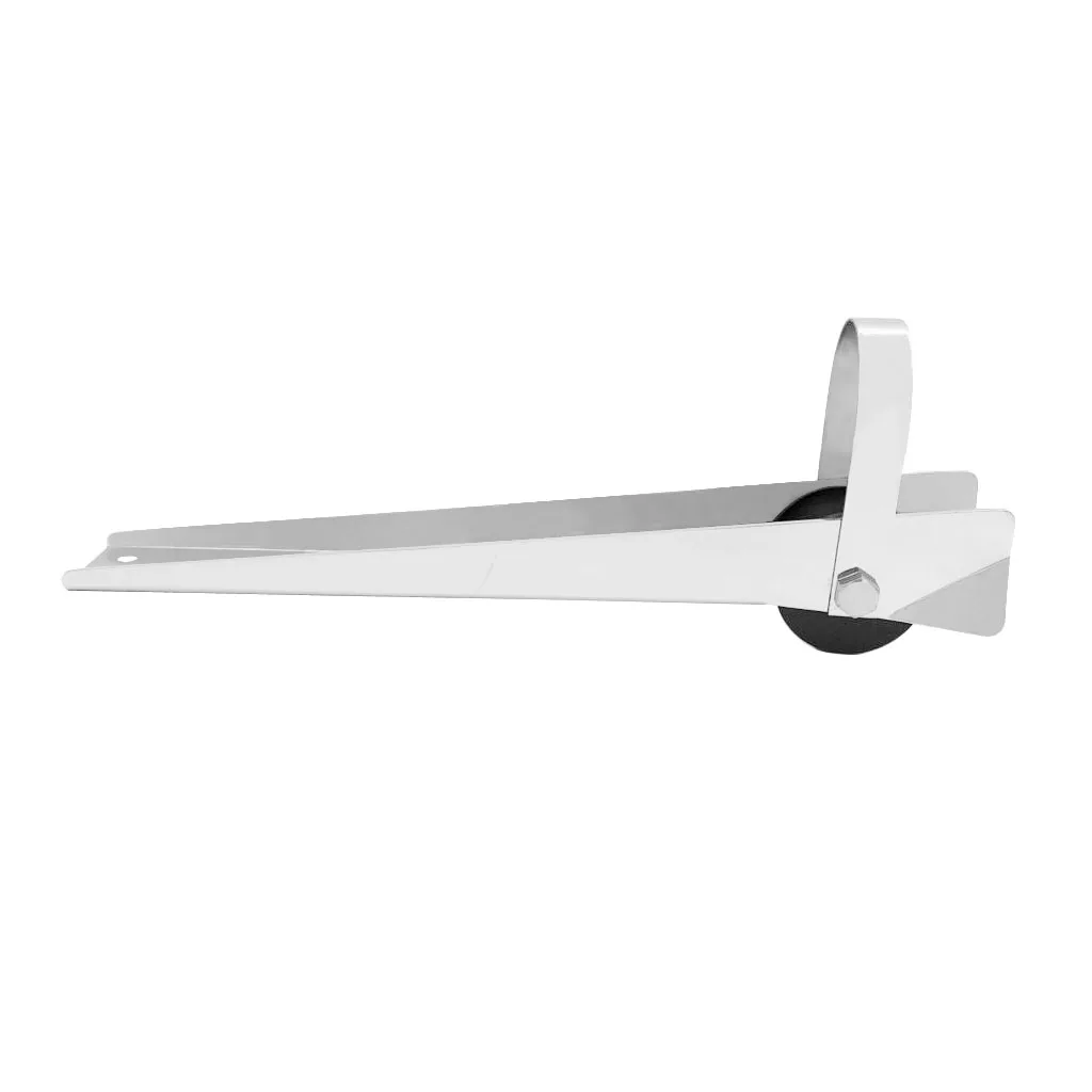 316 Stainless Steel Marine Boat Bow Anchor Self Launching Fixed Nylon Roller 316 Stainless Steel Marine Boat Bow Anchor Self Launching Fixed Nylon Roller