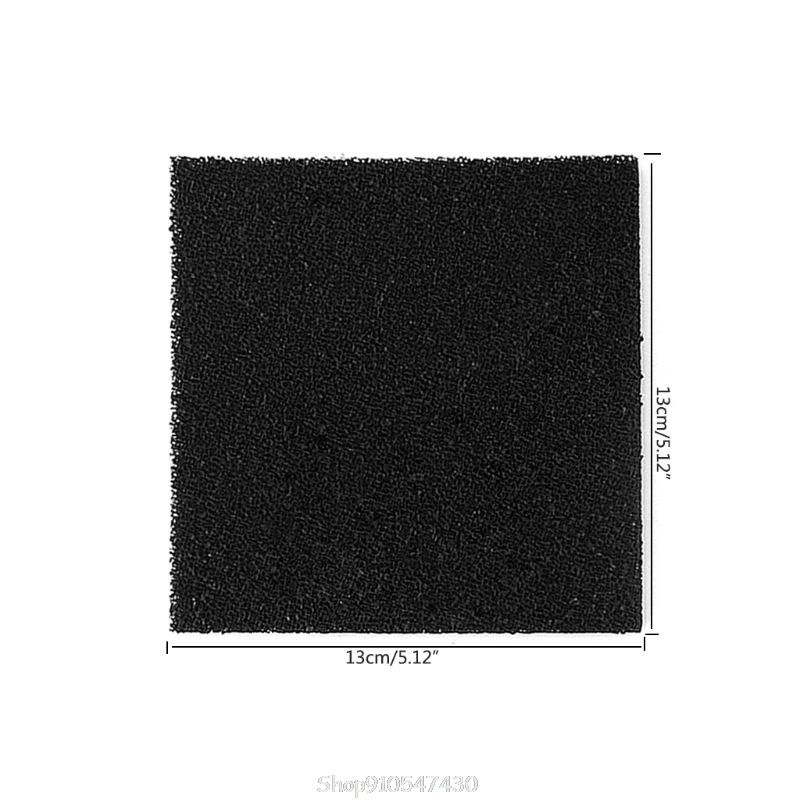 10pcs Activated Carbon Foam Black Filter Solder Smoke Absorber ESD Fume Extractor 13cm for Air Filtration Tools D17
