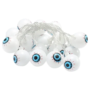

Halloween Eyeball Light 3 Meter 20 LED USB Charging String Lights Halloween Decoration Lights for Outdoor,Home,Patio