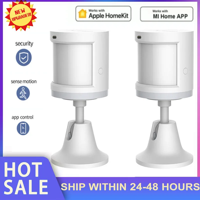 Uds Zigbee Smart casa Aqara luz del Sensor de movimiento del cuerpo humano inalámbrico por infrarrojos cuerpo conexión Sensor de Mi casa de movimiento PIR