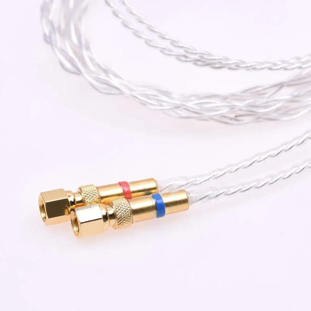 Cabo de Alta Fones de Ouvido Hifiman para Ele-5 Prata Chapeado Fidelidade Cabo He-6 He-300 He-400 He-500 He560 1.2m 5n Occ - Image 3