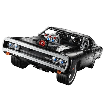 

Technic Furious 1970 Doms Dodge Charger Race Car Building Set New 2020 Blocks Sets Bricks Model Classic Children Toys Gifts