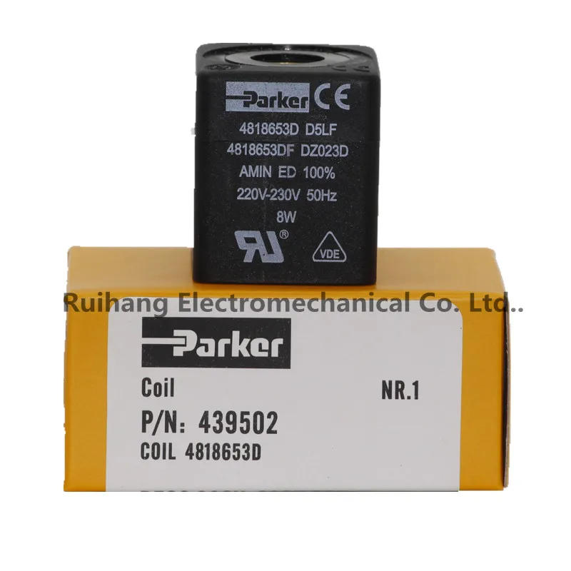 Parker coil 4818653D D5LF 4818653D DZ023D 220-230V 8W