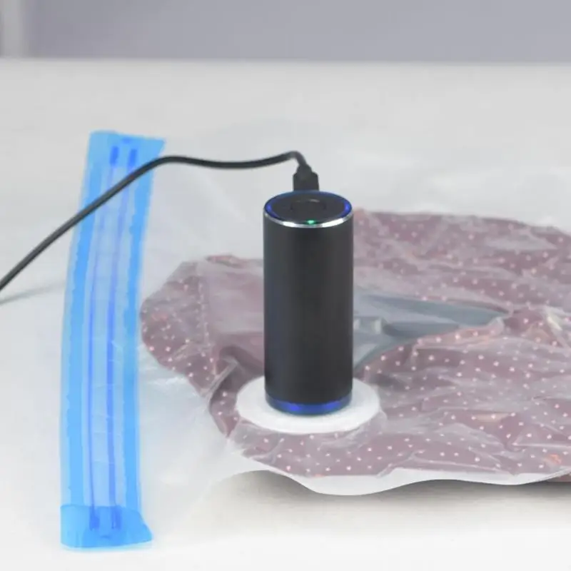 Бытовой швейной вакуум-закаточная машина USB Автоматическая вакуумная упаковка для продуктов машина
