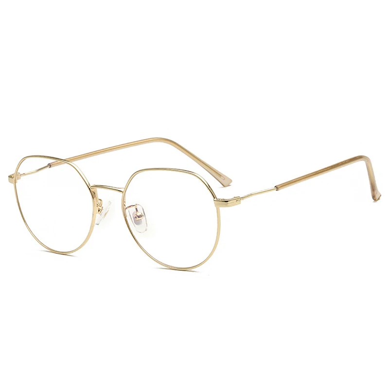 Новинка октября, круглые металлические нестандартные очки для чтения без количества, литературные Ретро Повседневные очки, классические дикие очки для чтения