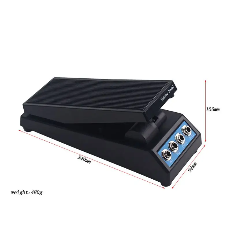 Guitar Stereo Volume Pedal For DJ Guitars Effect 1511A In Out | Спорт и развлечения