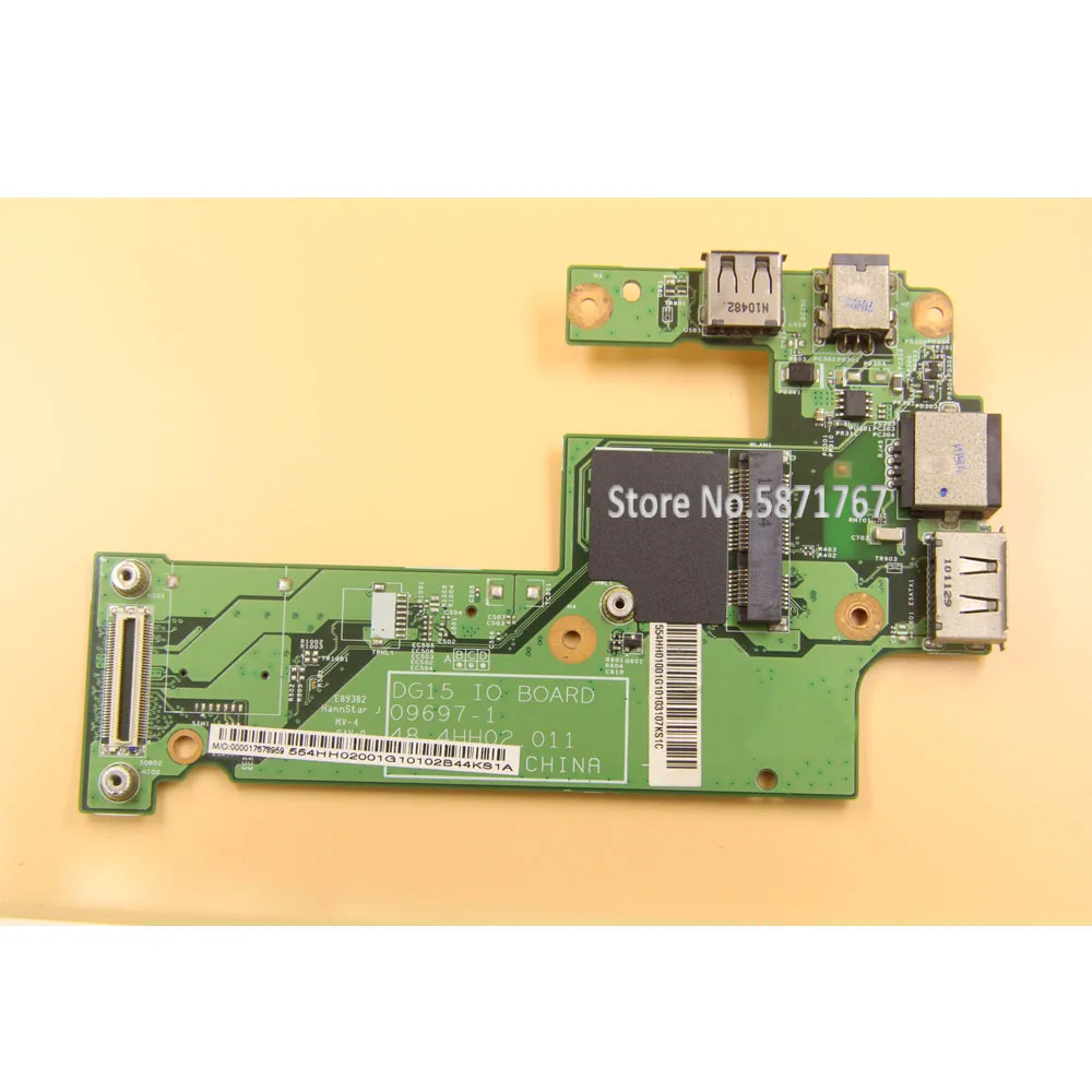 Для dell 15R N5010 USB разъем питания постоянного тока DG15 плата ввода-вывода 09697-1 48. 4hh02. 011