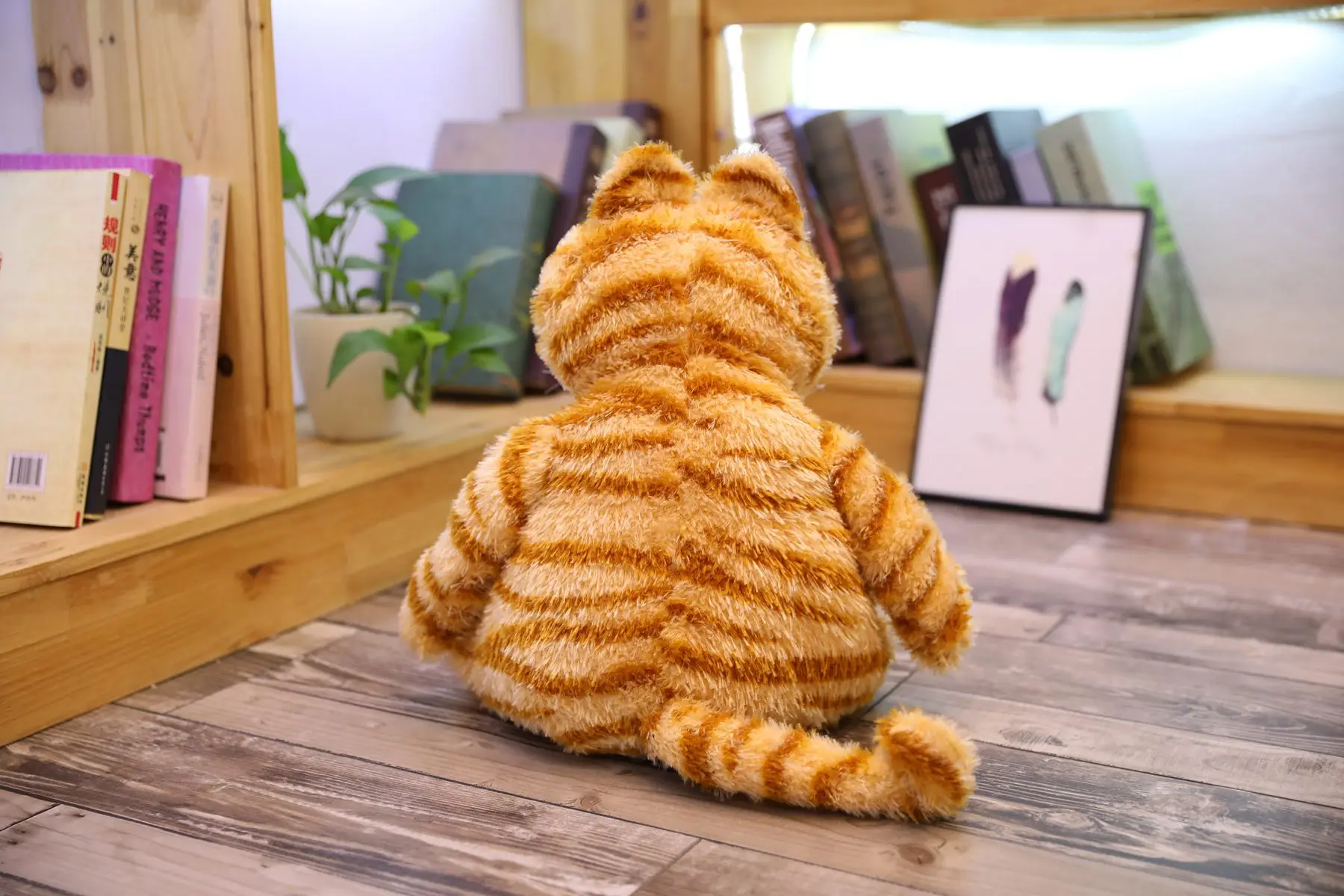 30/45 см Kawaii футболка с толстым котом; Плюшевые игрушки куклы животных забавный плюшевый Кот Гарфилд игрушка Мягкий силиконовый чехол с рисунком из мультфильма плюшевые куклы для детей подарок на день рождения