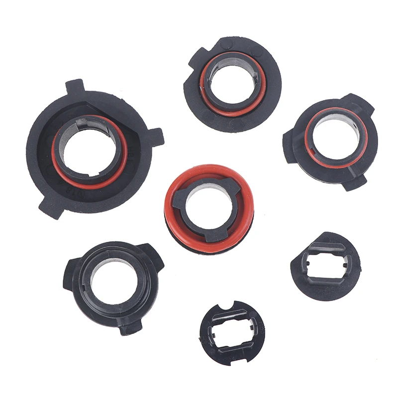 Lamp Holder Headlight Holder Led Lamp Bulb Base Light Bulb Socket Light Holder 2Pcs Car LED Headlight Bulb Base Adapter Socket Holder HB4/HB3/H11/H7/H4/H3/H1