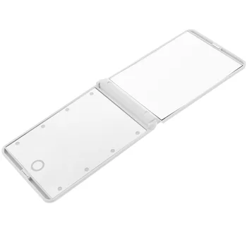 

1pc Pocket Mirror Lovely Small Durable Portable Pretty Practical Makeup Mirror Handheld Mirror Folding Mirror Two-sided Mirror L