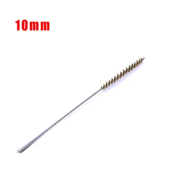 

Brass Wire Brush Pipe Polishing Rust Removal Deburring Cleaner Hand tool