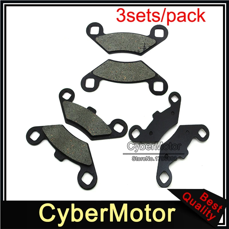 Передние и задние тормозные колодки для Polaris 500 Sportsman EFI HO 2009 2010 2011 2012 ATV Quad 4 Wheeler