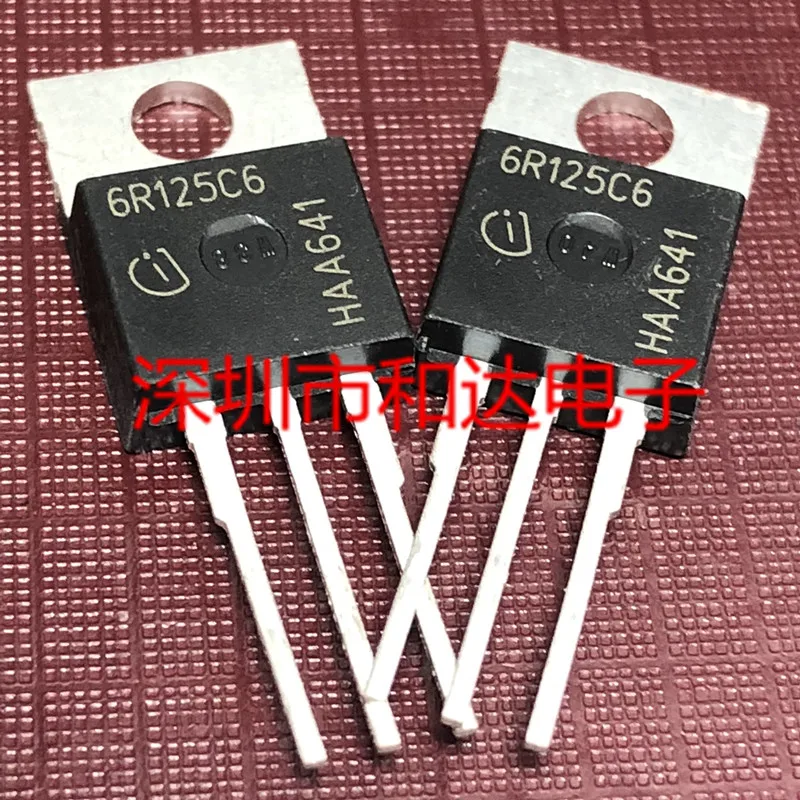 5 шт. 6R125C6 IPP60R125C6-220 600V 30A