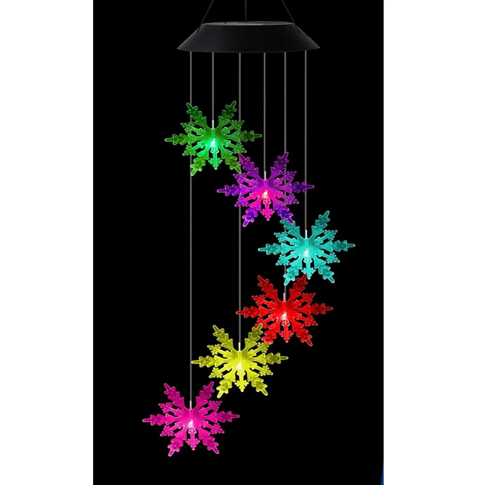 outdoor solar spot lights Solar Light Outdoor Power Supply Led Wind Chime Waterproof Butterfly Hummingbird Night Light Garden Courtyard Decoration solar fence lights Solar Lamps