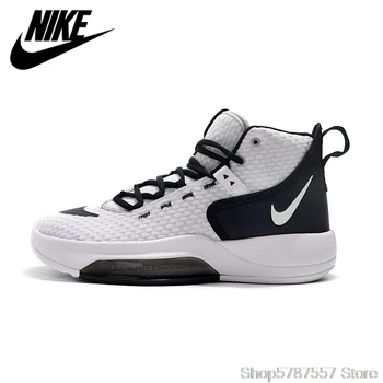 

NIKE New Sports Shoes ZOOM RIZE TB Practical Training Comfortable Wear-resistant High-help Basketball Shoes