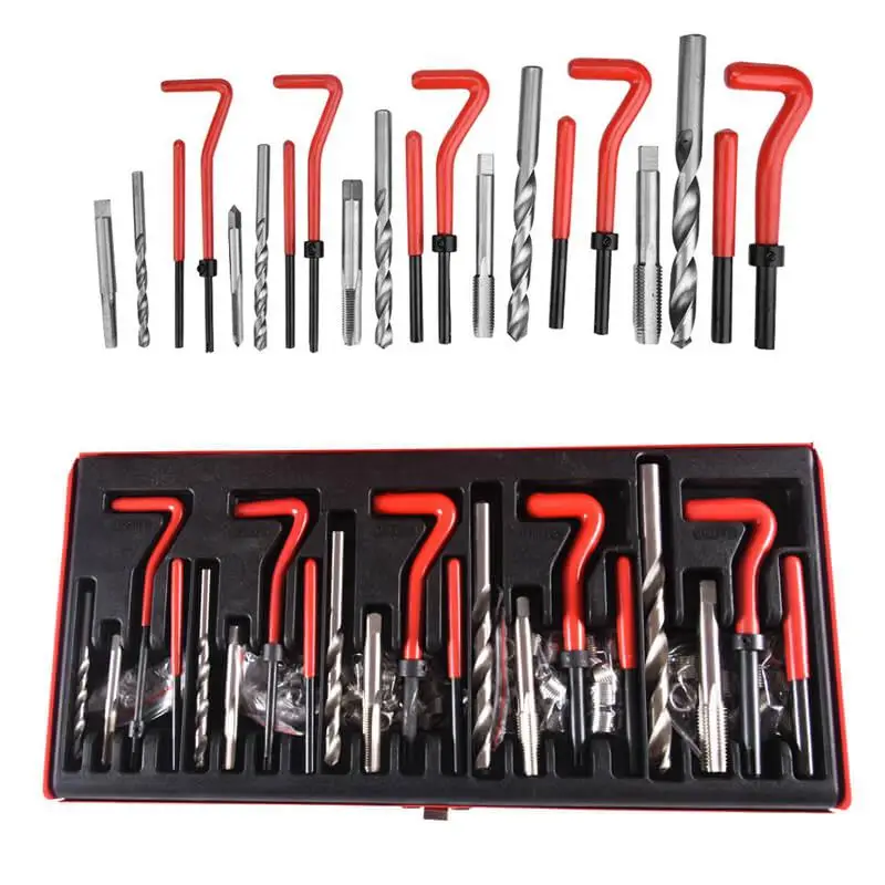 

Thread Repair Tool Rethread Repair Kit Set Garage Workshop Tool Professional Recoil Repair Tool