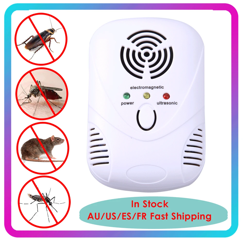 Ультразвуковой отпугиватель мышей 110 250 В 6 Вт|cockroach trap|mosquito repellentmouse killer |