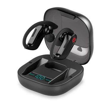 

Q62 TWS wireless earphones Bluetooth 5.0 earburds Stereo Sport headphones 950mah case Waterproof Ear hook Headsets Power pro
