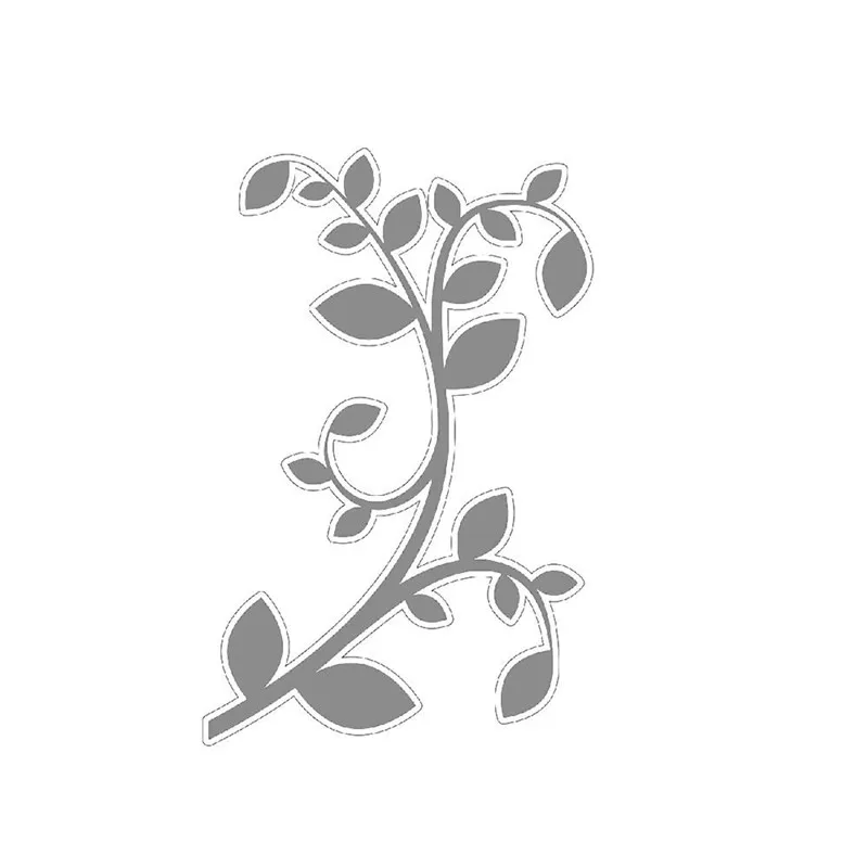

Naifumodo Branch Dies Plant Leaf Metal Cutting Dies New 2019 for Scrapbooking Card Album Decor Embossing Diecut Template