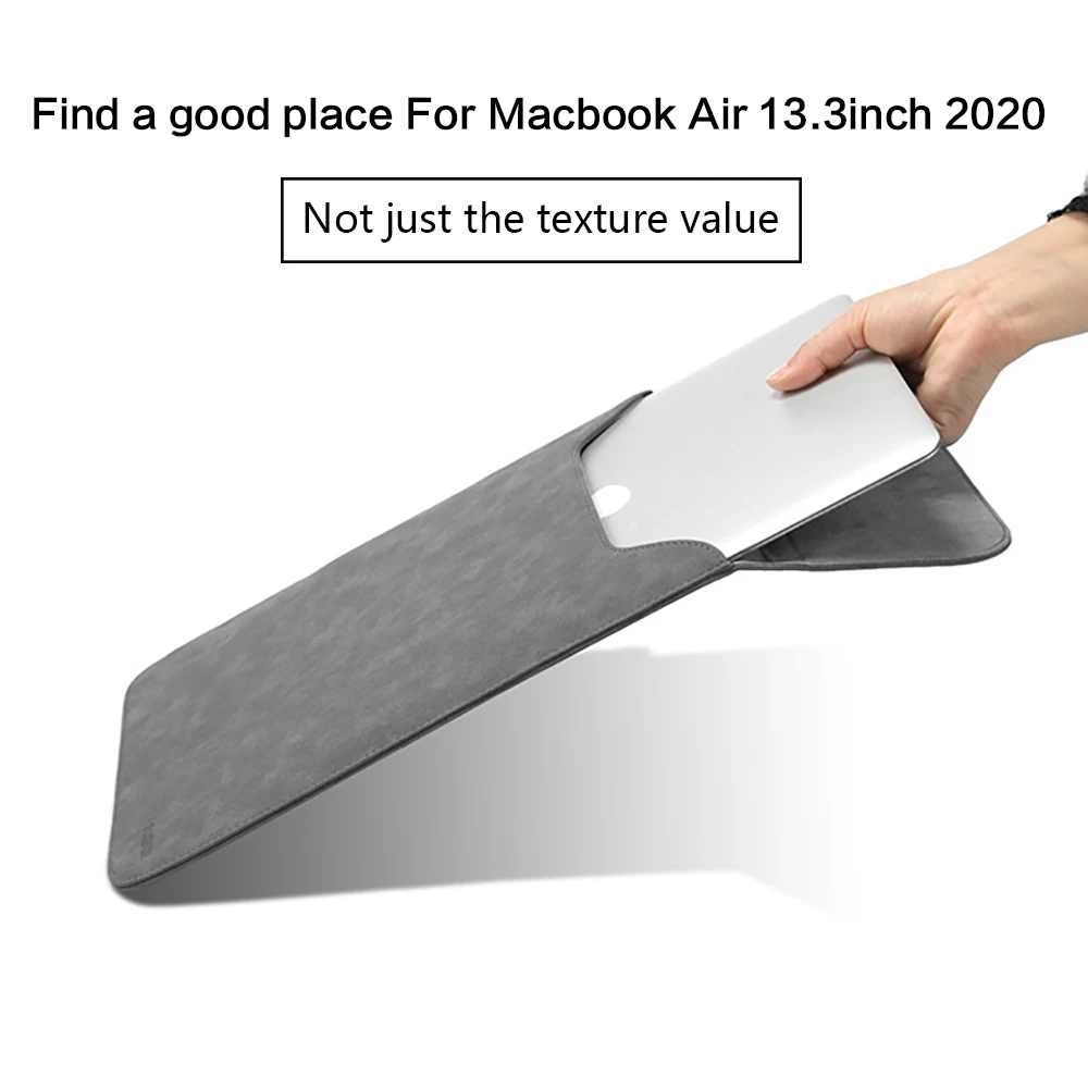 Сумка для ноутбука Macbook Air 2020 13 3 дюйма тонкий защитный чехол из искусственной кожи