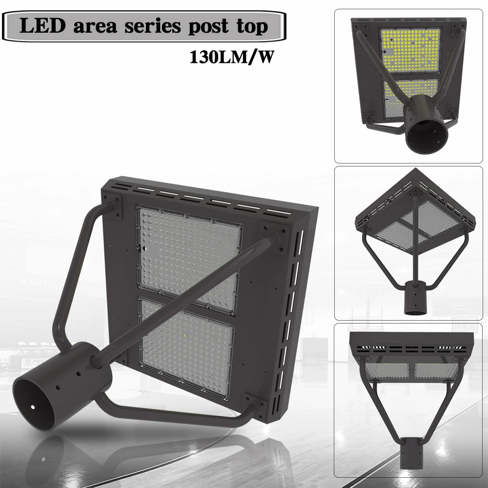 200/240/320W светодиодный площадь верхней части столба светильники 5000K открытый уличный светильник садовый светодиодный светильник уличный Стиль двор парки отель светильник Инж