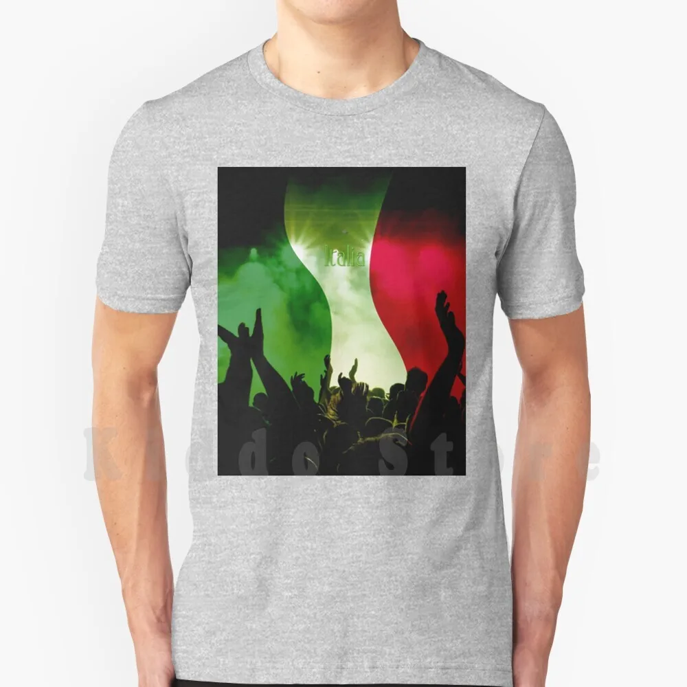 Italia By Taba Design Italia T Shirt Fai Da Te Big Size 100% Cotone Roma Firenze Sicilia Calcio Venezia Bandiera Italiana Toscana Firenze