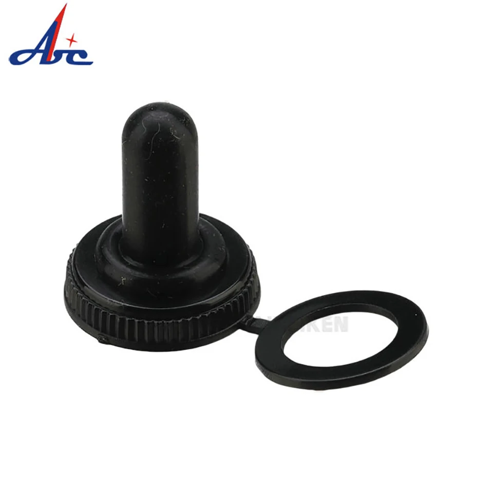 1xToggle Switch Waterproof 12mm Rubber Cover 