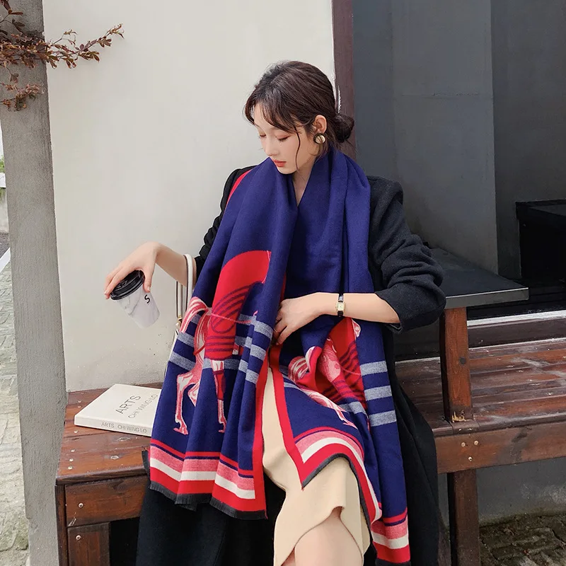 Buy Best tNzXn Animal Print Winter Cashmere Scarf Women 2019 New Thick Warm Shawls and Wraps Brand Designer Horse Printed Pashmina Blanket Cape Buy Best tNzXn Animal Print Winter Cashmere Scarf Women 2019 New Thick Warm Shawls and Wraps Brand Designer Horse Printed Pashmina Blanket Cape