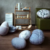 Armchair Seat Kawaii Stone Pattern Cushions for Office Dinning Chair Desk Seat Backrest Pillow Office Seats Textiles Almofadas 1