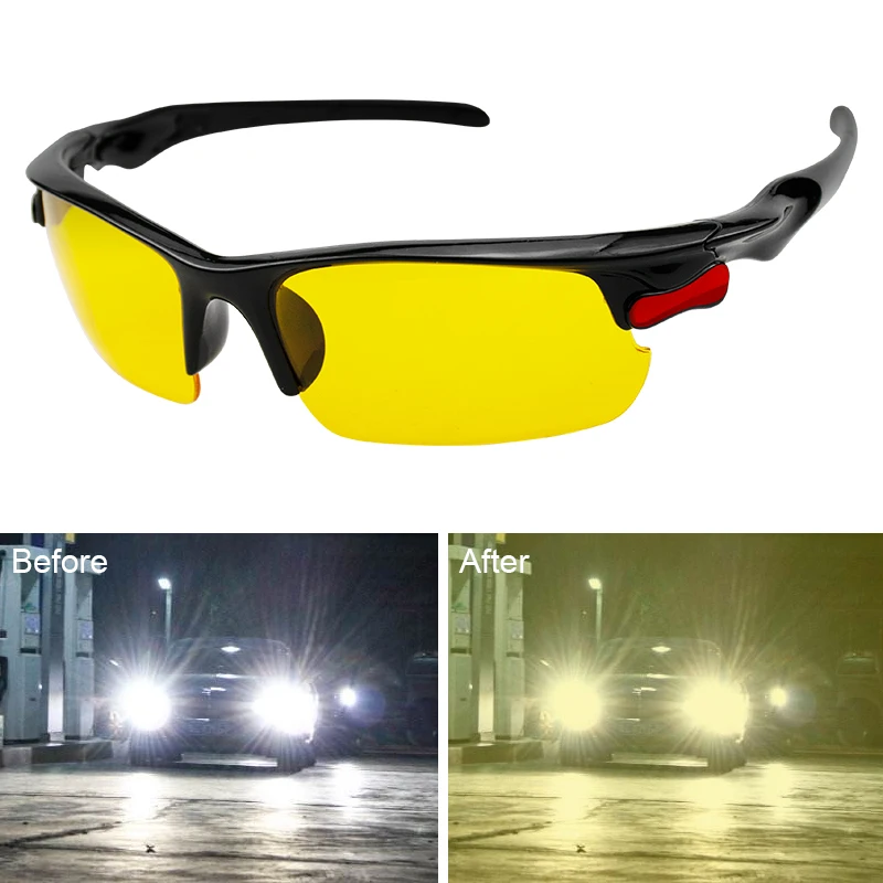 Car Night Vision Goggles Polarized Driving Glasses Sunglasses Antiuv