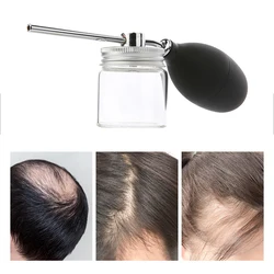 Professional Salon Barber Refillable Powder Spray Bottle Hair Loss Fiber Powder Extensions Spray Applicator
