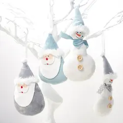 Эксклюзивное Рождественское украшение для дома X'masTree Подвесные Украшения Снеговик кукла детский подарок крошечная игрушка
