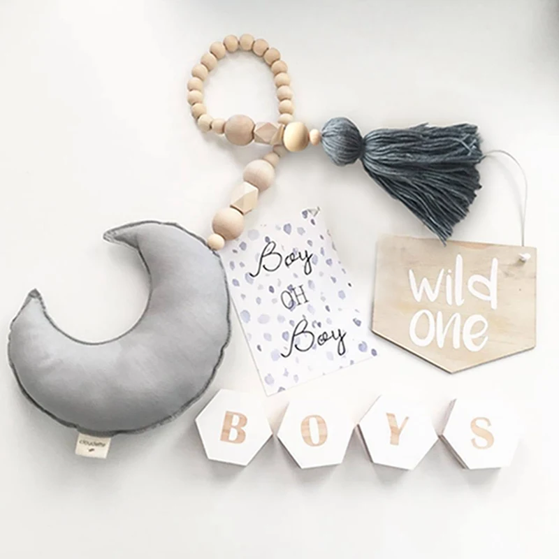 Настенные подвесные украшения в стиле INS украшение для детской комнаты с