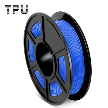 

3D Filament TPU Fexible For 3D Printer 1.75mm Printing Filament 100% No Bubble Material For Children's Shoes 0.5kg/roll