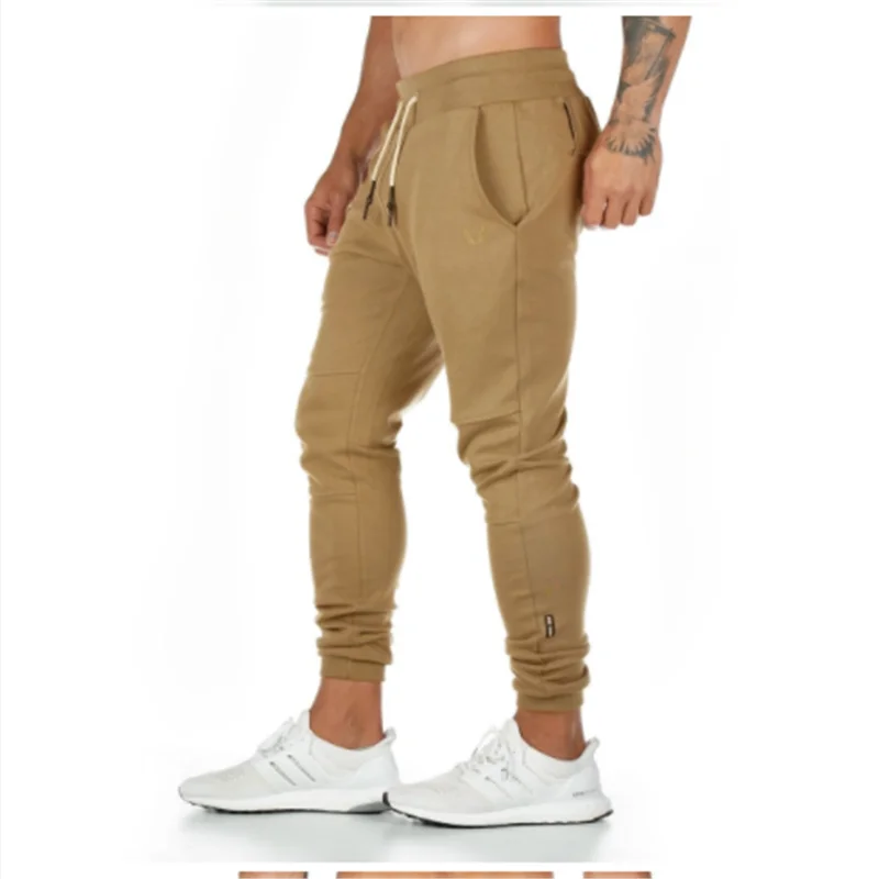Г.; nuevos pantalones de algodón para correr mallas para hombres calzas deportivas entrenamiento pantalones de Chantal para hom
