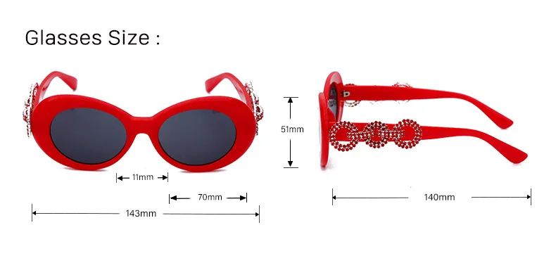 Diamond Rhinestone Sunglasses Women Men Luxury Crystal Sun Glasses Clear Lens Oversized Frame Sun Glasses Vintage Shades FML