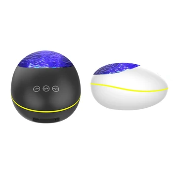 

Bluetooth Ocean Projector Light Night Light for Bedroom Night Light Wireless Music Lights with 7 Lighting Effects