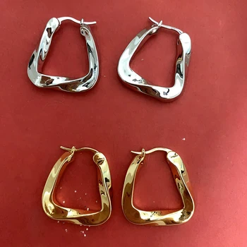 

Timeless Wonder Chic Irregular Geo Swirl Drop Earrings Women Jewelry Gothic Boho Designer Top Trendy Rare Ins Fashion New 7362